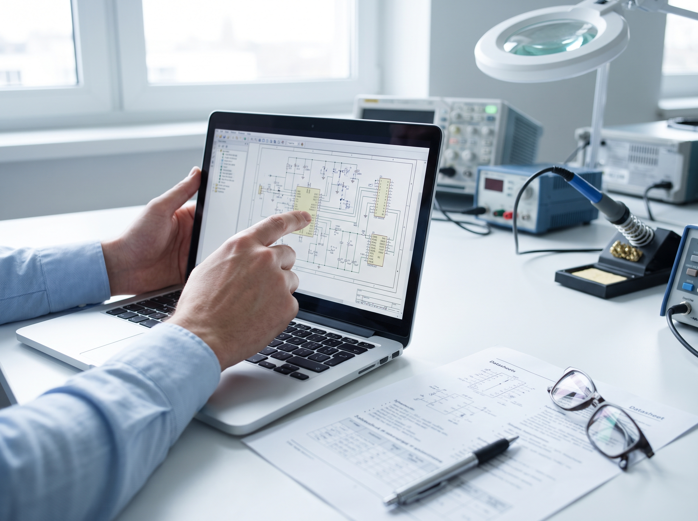 hardware ontwikkeling schematisch ontwerp